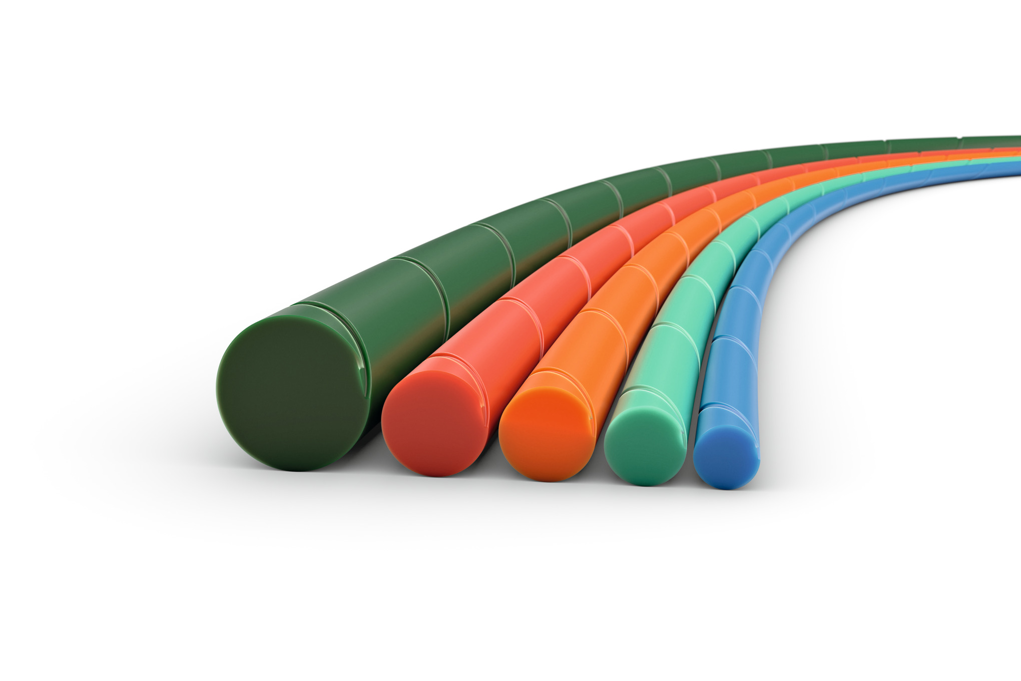 Round and Quiet Mowing Line - 2.0mm - Green