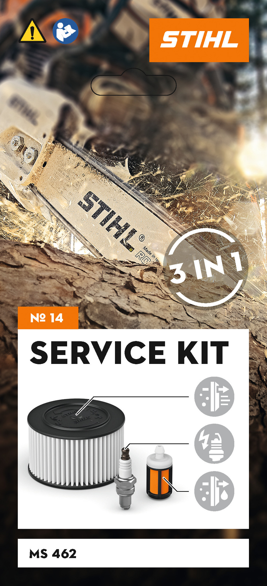 Service Kit 14: For MS 462 C-M