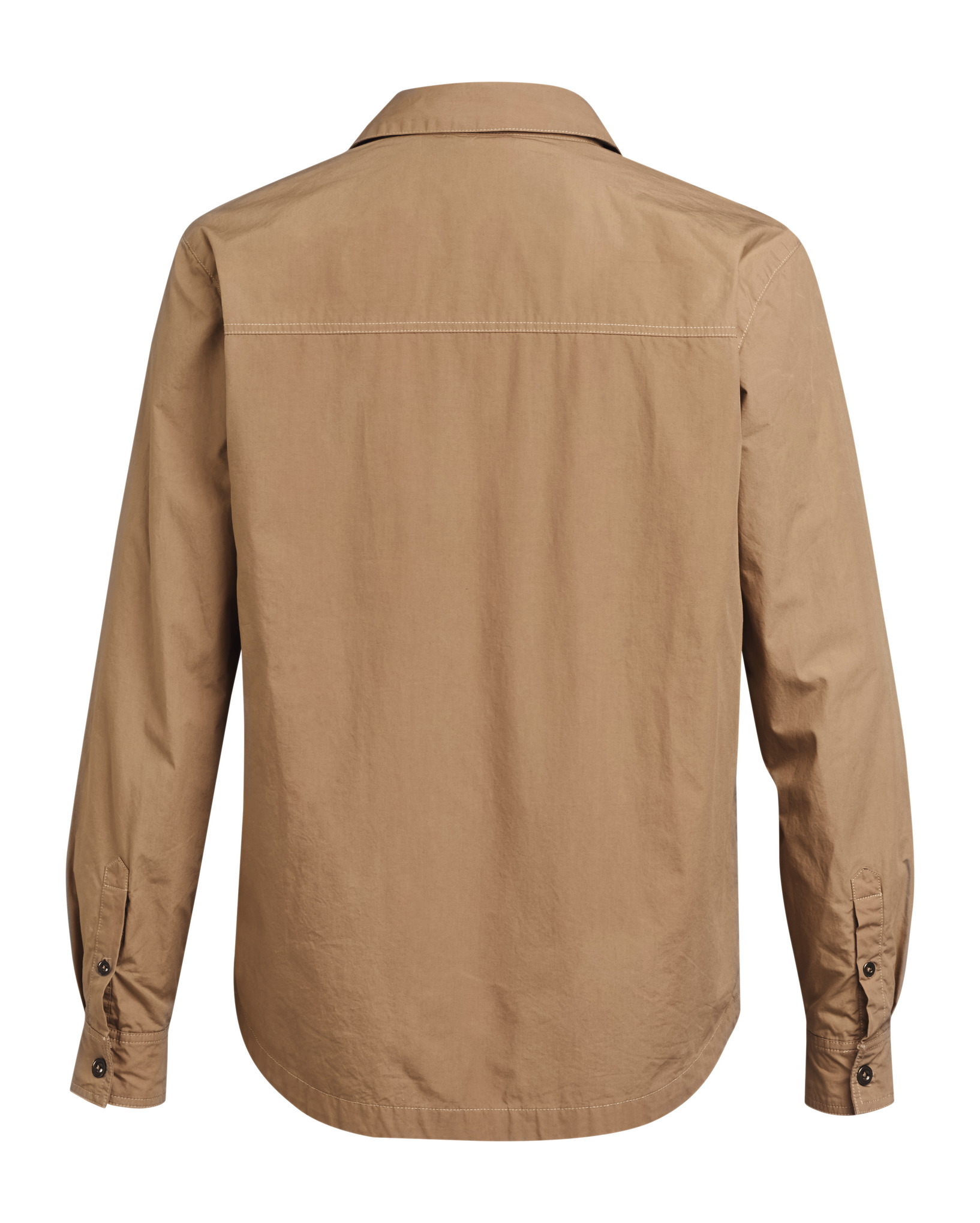Heavy Flannel Shirt - Beige