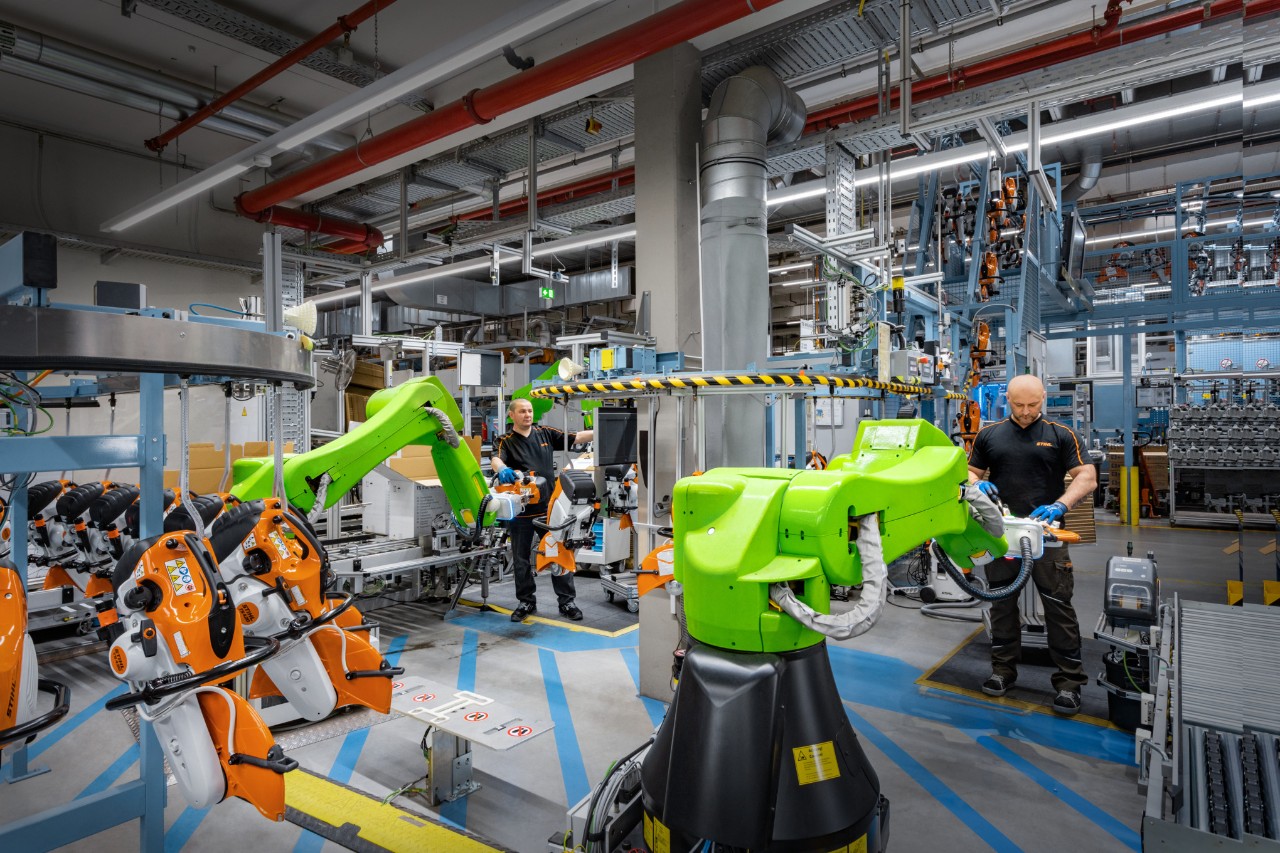 Women in management positions at STIHL