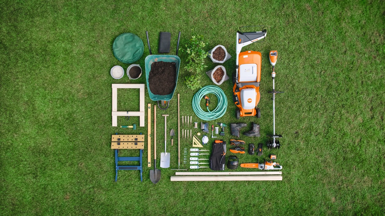 Tools and equipment for creating bed paths