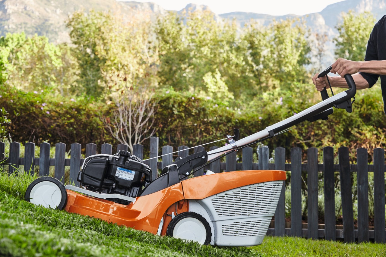 Mowing slopes