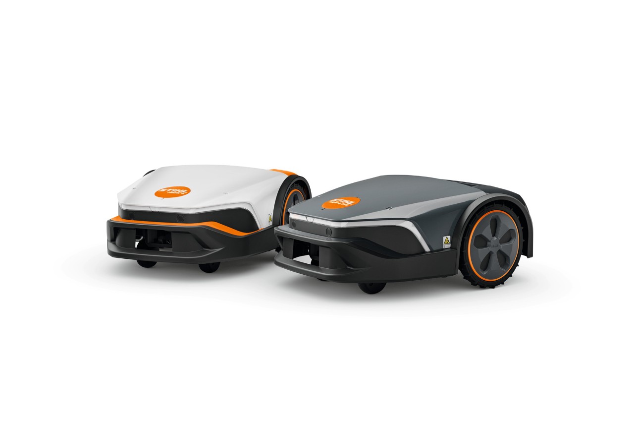 Two STIHL iMOW® robotic mowers